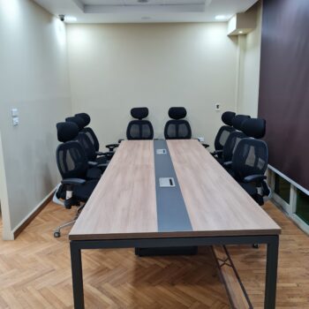 Modern Conference Table with Metal Frame–Divisions Office Furniture